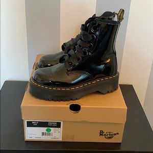 Dr. Marten Molly Patent Boots
